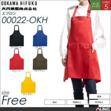 防汚加工帯電防止ラップエプロン【0002...