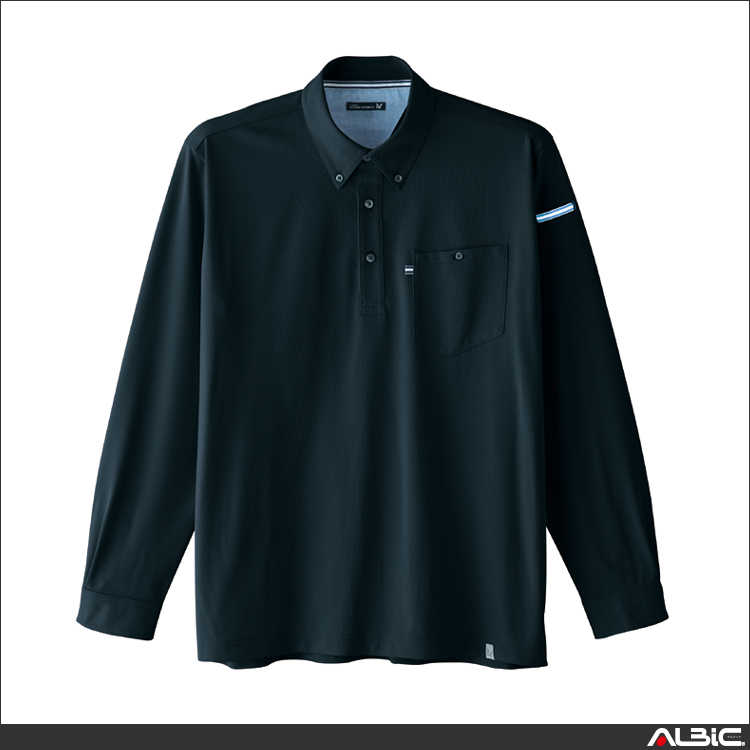 長袖ニットシャツ【0024-ASC】 商品写真