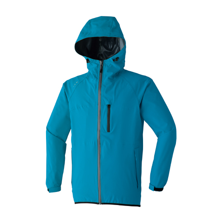 ストレッチレインジャケット【0025-ASC】 5.ターコイズブルー