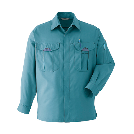 長袖シャツ【013-ASC】 17.アースミント