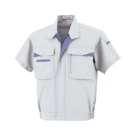 ハイメカカット半袖ブルゾン【07001-OKH】 C4.グレー