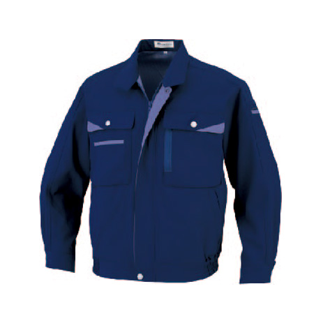 ハイメカカット長袖ブルゾン【07002-OKH】 C1.ネイビー