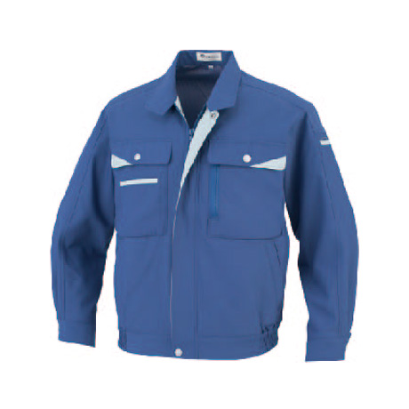 ハイメカカット長袖ブルゾン【07002-OKH】 C2.ブルー