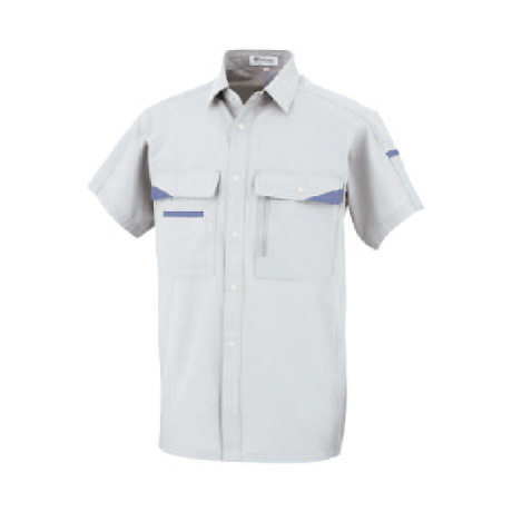 ハイメカカット半袖シャツ【07003-OKH】 C4.グレー