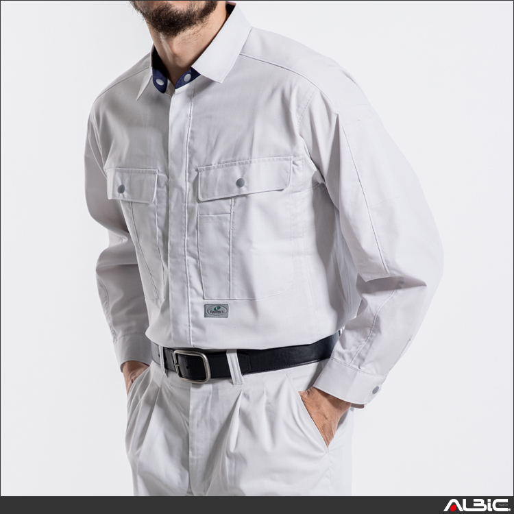 形態安定長袖シャツ【07174-OKH】 商品写真