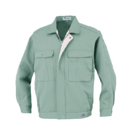 ハイメカカット長袖ブルゾン【07372-OKH】 C2.グリーン