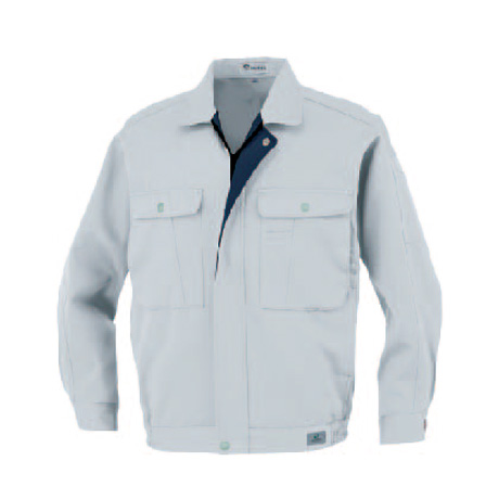 ハイメカカット長袖ブルゾン【07372-OKH】 C4.シルバーグレー