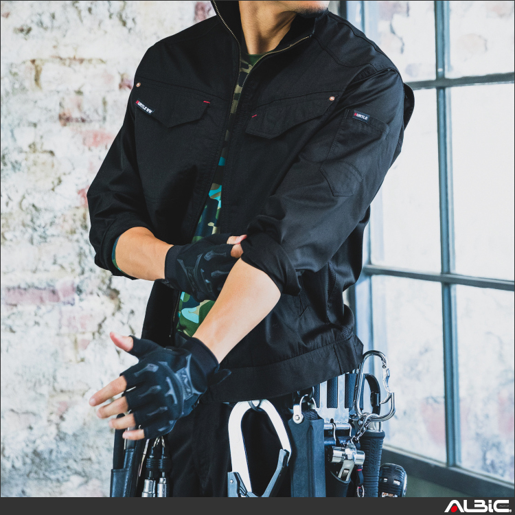 制電ケア長袖ジャケット【1101-BAT】 商品写真