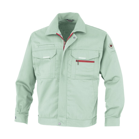 帯電防止反射長袖ブルゾン【11012-OKH】 C4.アースグリーン