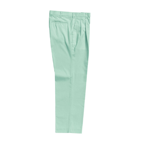 制電ツータックスラックス【1140-KRO】 89.ライトグリーン