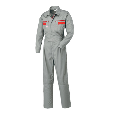 つなぎ服【1180-YDT】 008.シルバーグレー