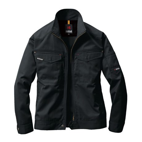 ワイドシルエットジャケット【1201-BAT】 35.ブラック