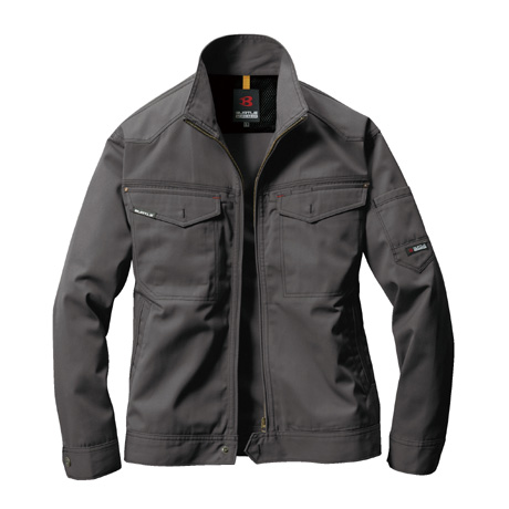 ワイドシルエットジャケット【1201-BAT】 53.ストームグレー