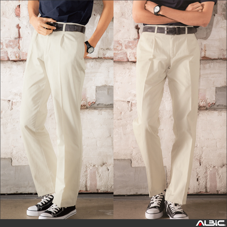 形態安定加工チノパン【12170-XEB】 商品写真