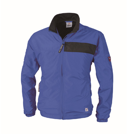 撥水長袖ブルゾン【12180-XEB】 46.ロイヤルブルー