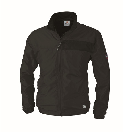 撥水長袖ブルゾン【12180-XEB】 90.クロ