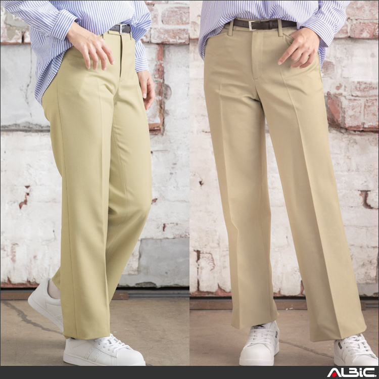 難溶融加工レディスストレッチパンツ【12201-XEB】 商品写真