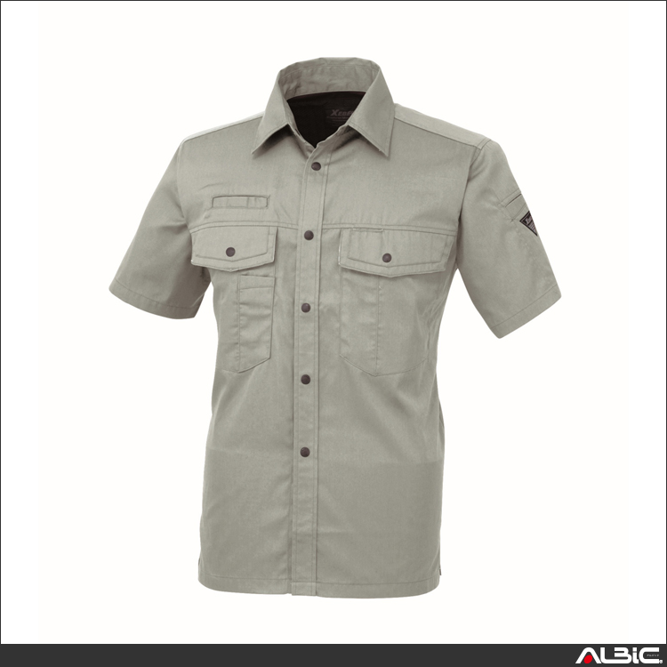 防縮防シワ半袖シャツ【1272-XEB】 商品写真