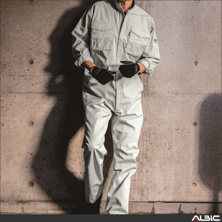 プリーツロン仕様つなぎ服【1288-XEB】 商品写真