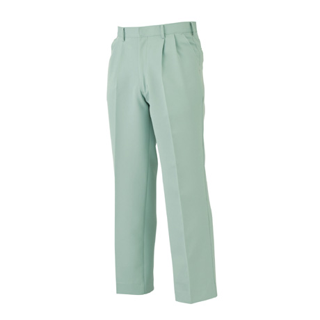 防汚加工ツータックパンツ【1291-BBO】 22.スプレーグリーン
