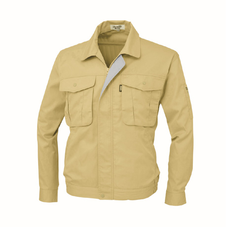 抗菌防臭長袖ブルゾン【1294-XEB】 57.マスタード