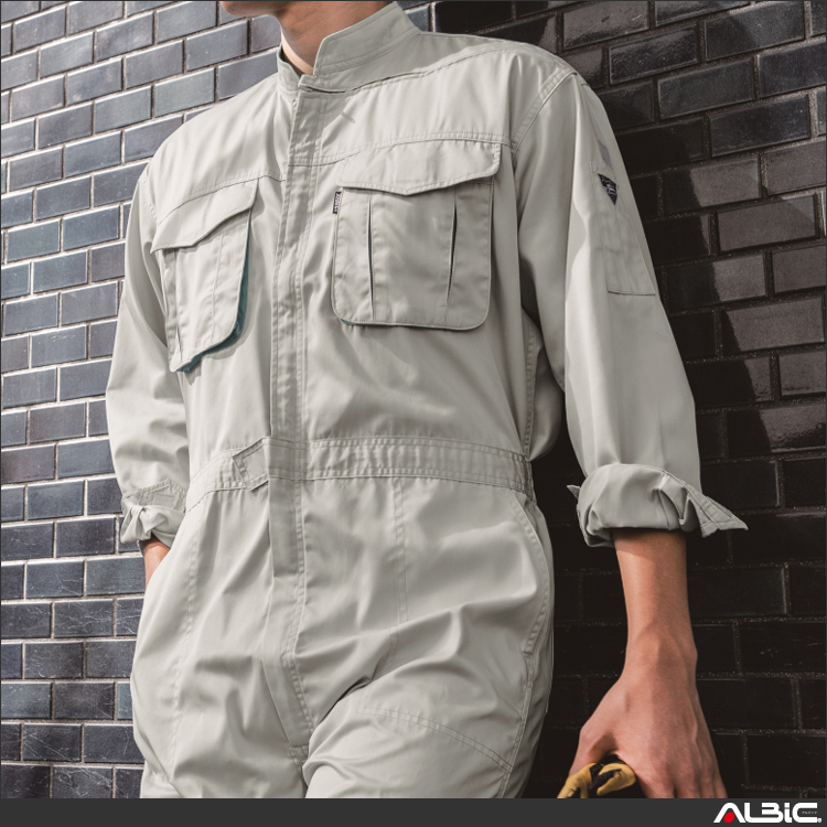 抗菌防臭サマーつなぎ服【1298-XEB】 商品写真