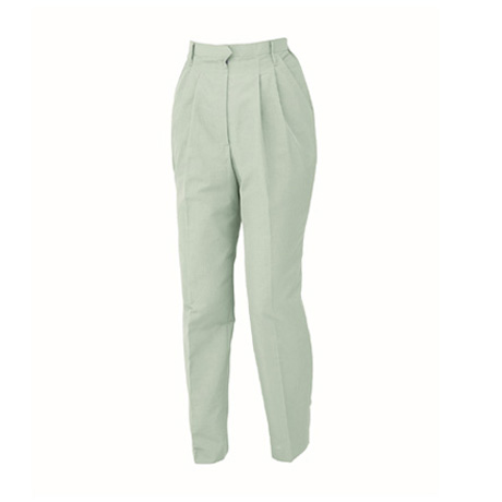 高通気レディススラックス【1324-XEB】 60.グリーン