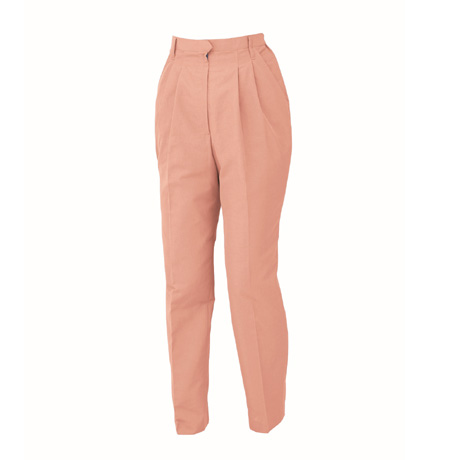 高通気レディススラックス【1324-XEB】 76.サーモンピンク