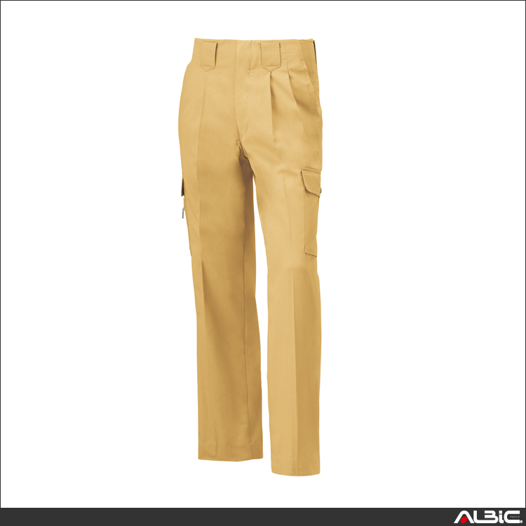 形状記憶加工ツータックカーゴパンツ【1335-KRO】 商品写真