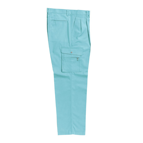 制電ツータックカーゴパンツ【1340-KRO】 85.アクアブルー