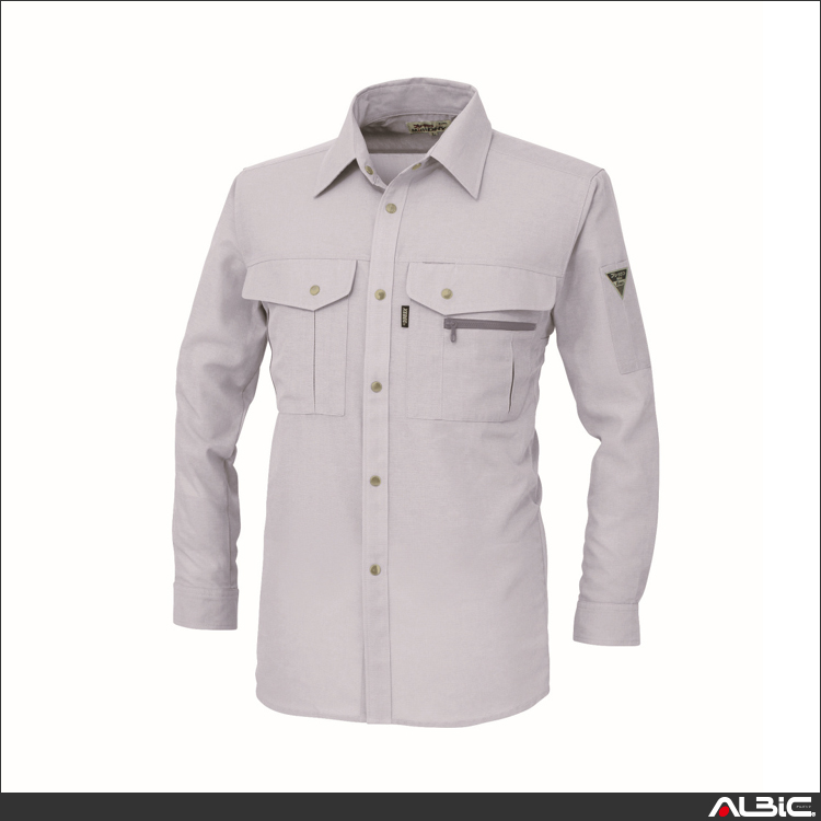 高通気長袖シャツ【1343-XEB】 商品写真