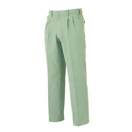 国産素材ストレッチツータックパンツ【1351-BBO】 21.アースグリーン