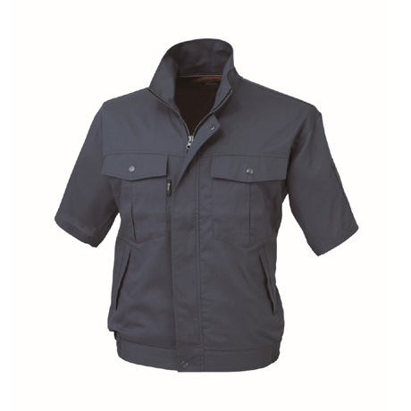 防縮防シワ半袖ブルゾン【1351-XEB】 10.コン