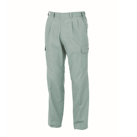 防縮防シワラットズボン【1356-XEB】 60.グリーン