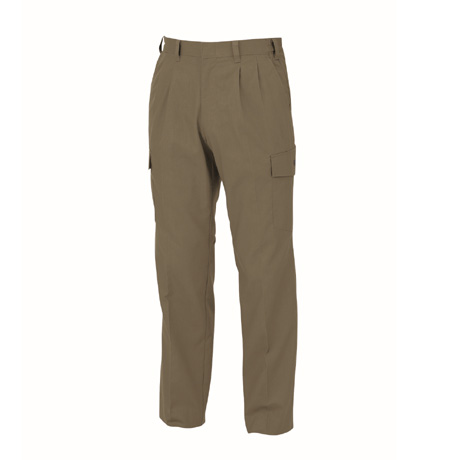 防縮防シワラットズボン【1356-XEB】 62.アーミーグリーン