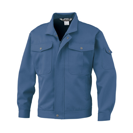 ストレッチ帯電防止ジャケット【1385-BBO】 54.ブルーグレー