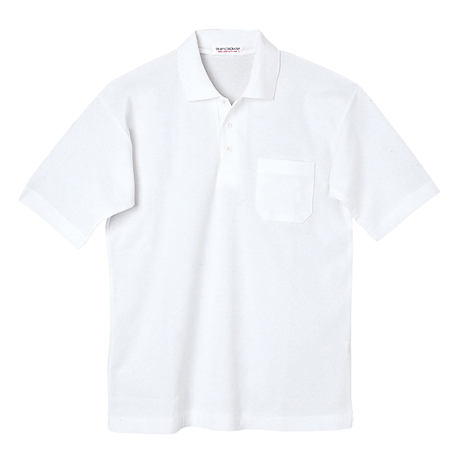 半袖ポロシャツ【1400-NAH】 24.ホワイト