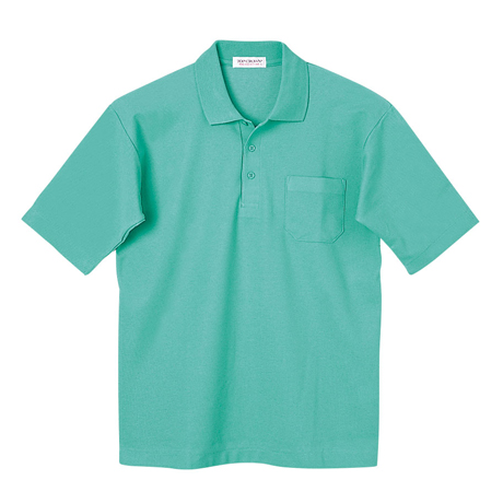 半袖ポロシャツ【1400-NAH】 56.エメラルド