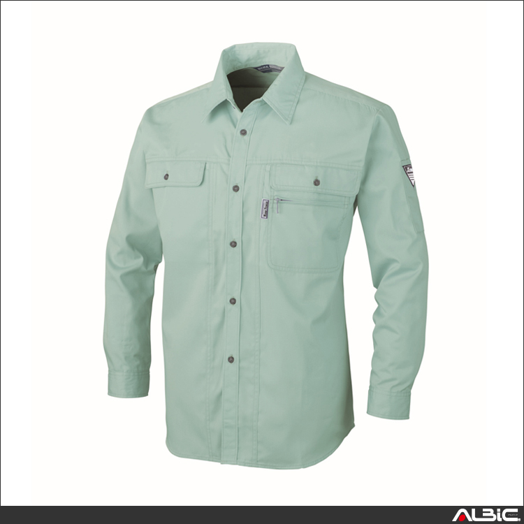 抗菌防臭長袖シャツシャツ【1443-XEB】 商品写真