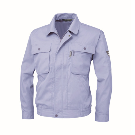 抗菌防臭長袖ブルゾン【1444-XEB】 47.ラベンダー