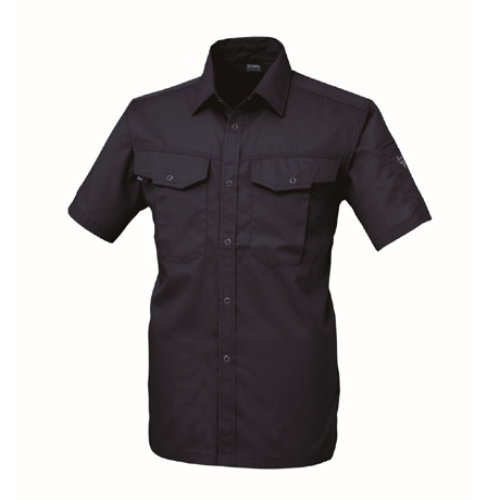 抗菌防臭半袖シャツ【1492-XEB】 19.ディープネイビー