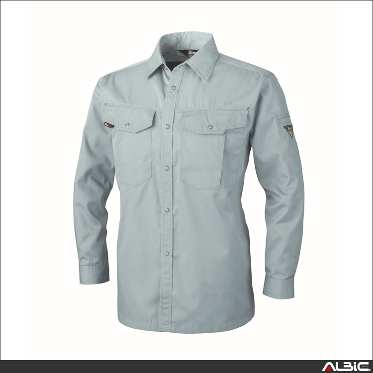 抗菌防臭長袖シャツ【1493-XEB】 商品写真