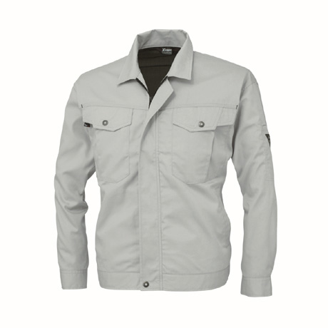 抗菌防臭長袖ブルゾン【1494-XEB】 20.グレー