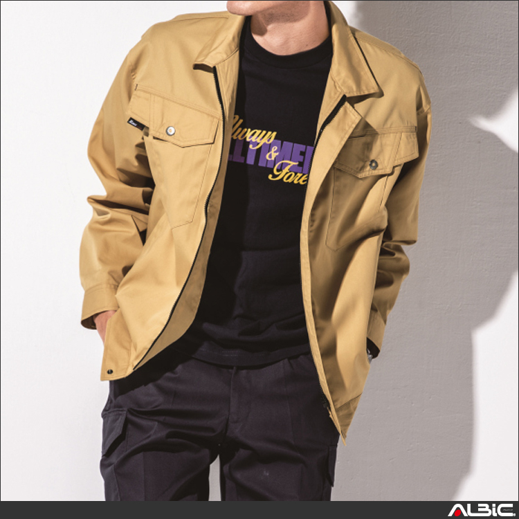 抗菌防臭長袖ブルゾン【1494-XEB】 商品写真