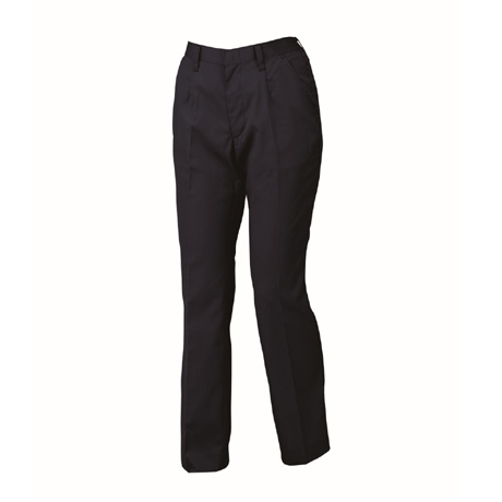 抗菌防臭加工レディススラックス【1497-XEB】 19.ディープネイビー