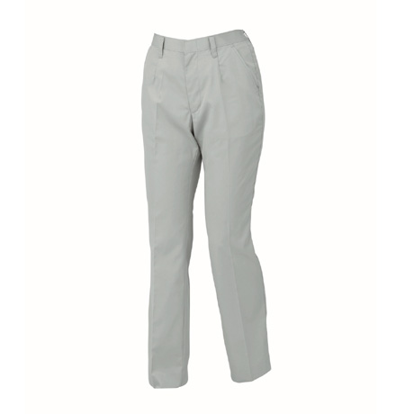 抗菌防臭加工レディススラックス【1497-XEB】 20.グレー