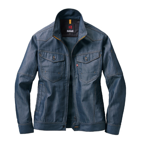 JIS8118適合ジャケット【1501-BAT】 45.インディゴ