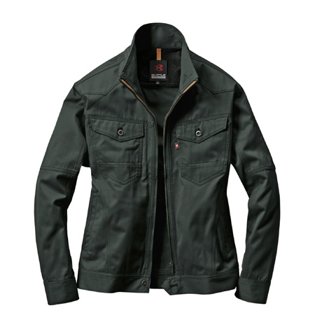 帯電防止長袖ジャケット【1511-BAT】 19.ザック