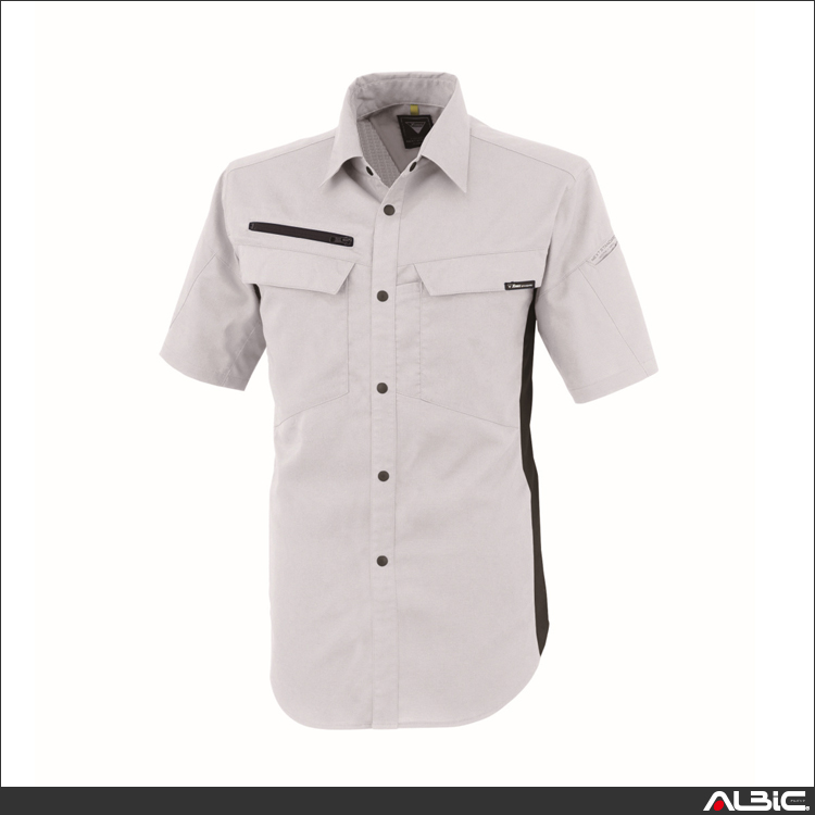 帯電防止半袖シャツ【1512-XEB】 商品写真