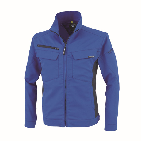 帯電防止長袖ブルゾン【1514-XEB】 46.ロイヤルブルー